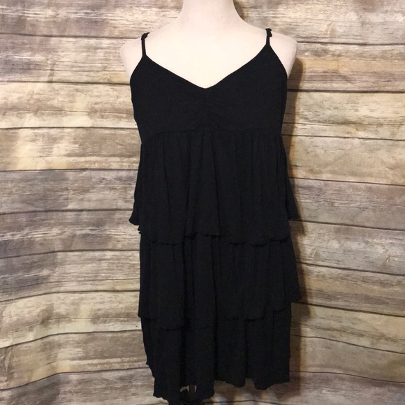 Old Navy Dresses & Skirts - Black ruffle dress